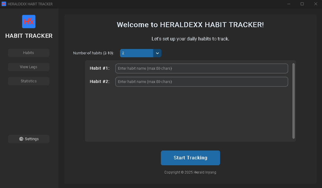 Dark GUI Screenshot